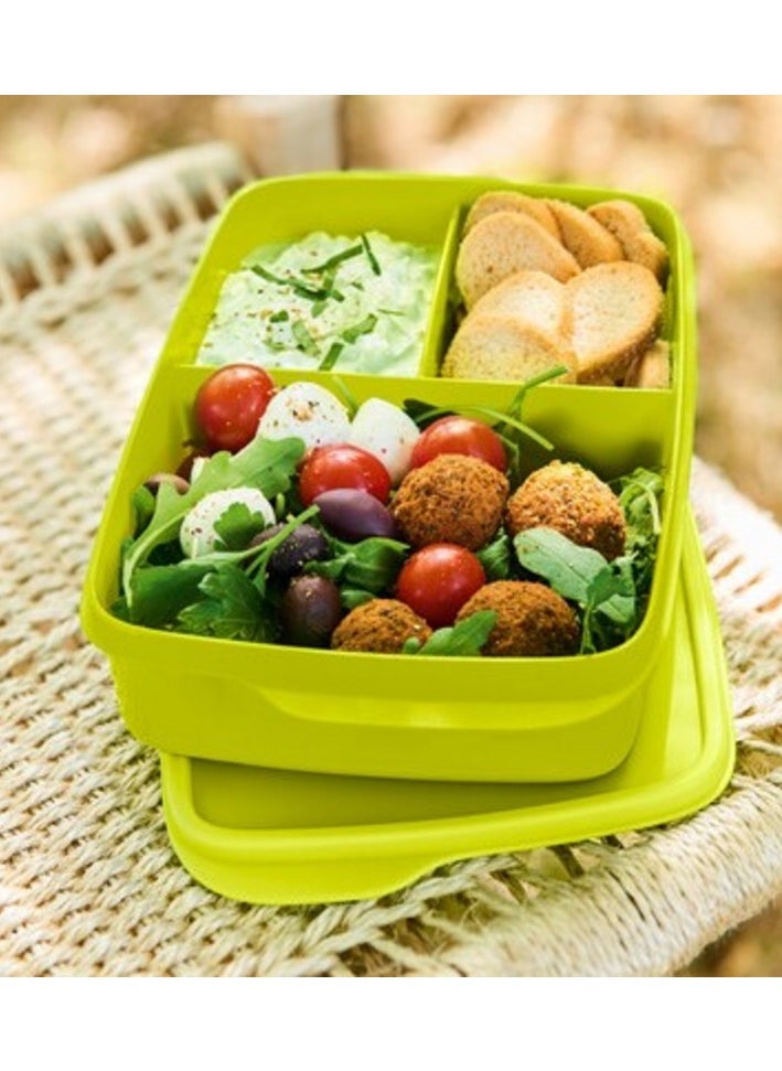 Tupperware - Divided Lunch Box 1L - Image 1