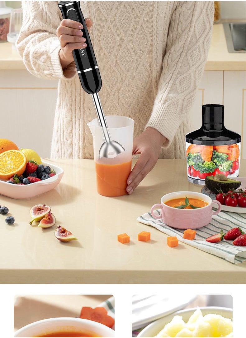 sokany Hand Blender Multifunctional blender 4in1 Hand-held mince whisk fruit juice machine  - Image 4