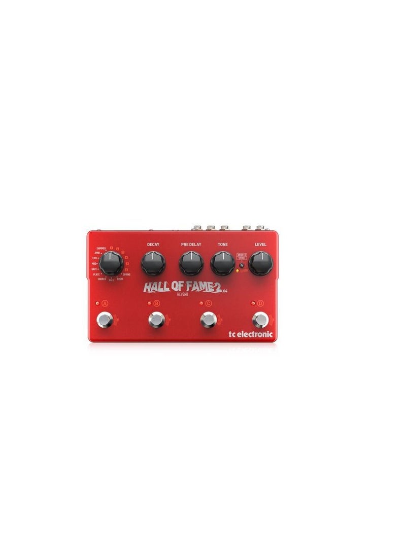 TC Electronic Hall Of Fame 2 x4 Reverb Pedal  - Image 1