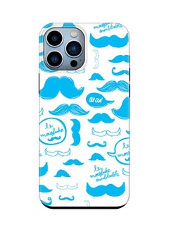 Tough Pro Series Case for Apple iPhone 14 Pro Max Dual Layer hybrid PC & TPU Customized Mobile Cover Shield with inner TPU protection Matte Finish - Le Moustache