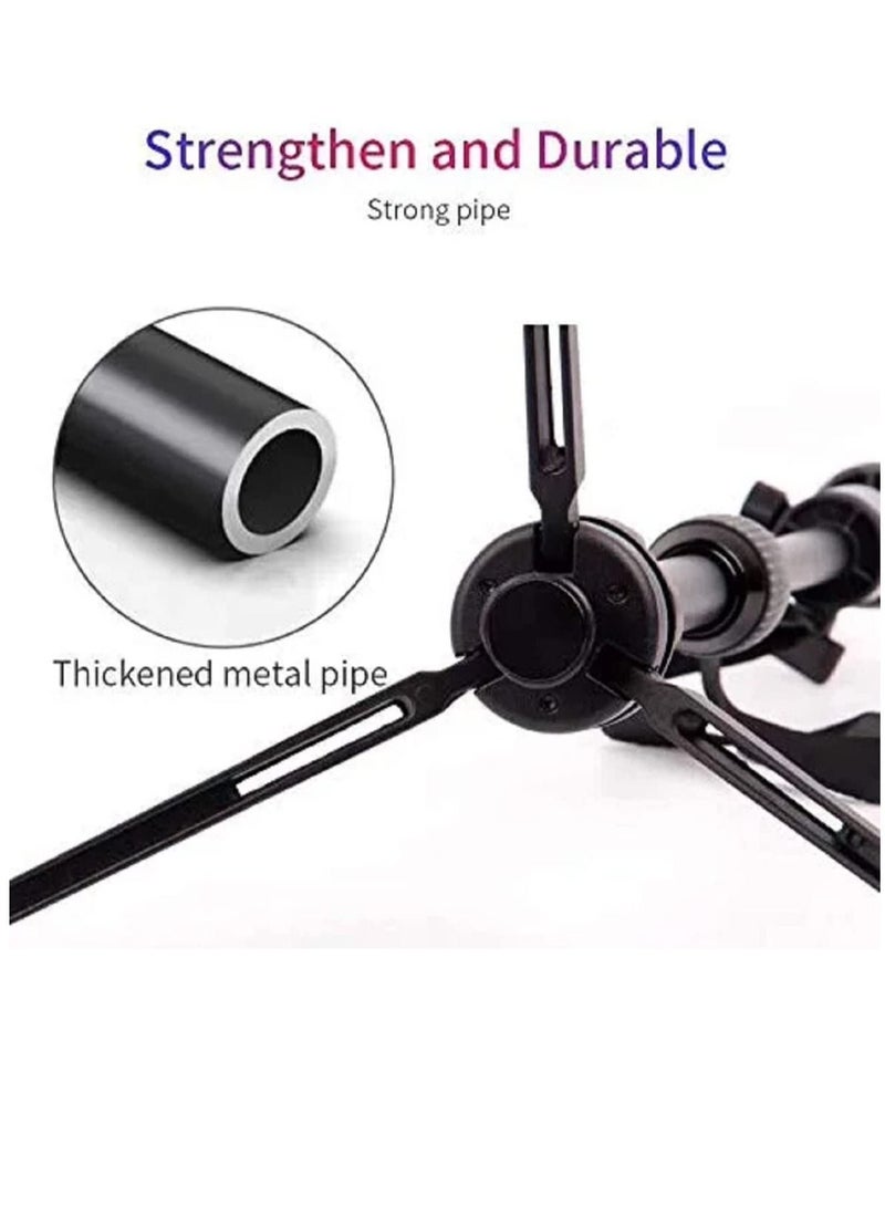 JMARY MT-68 Table-Top Extendable Foldable Tripod Stand for Mobile Phones and DSLR & Digital Cameras - Image 4