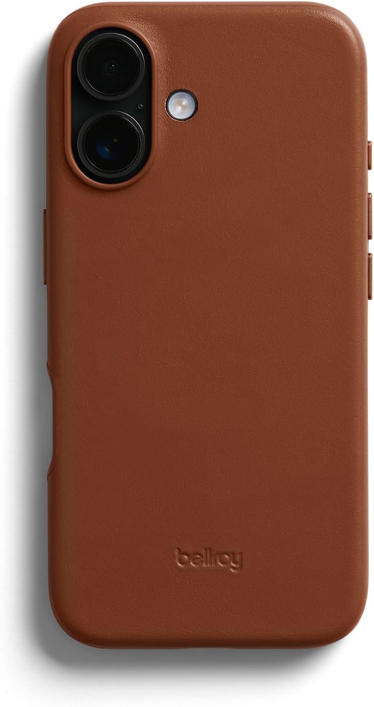 BELLROY Leather Case for iPhone 16 - Sienna - Image 1
