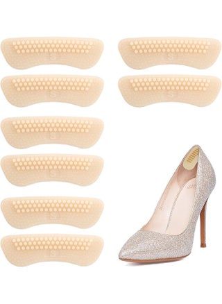 Heel Grips for High Heels Cushions, 4 Pairs Silicone Shoe Inserts Pads, Heel Pads for Shoes, Self Adhesive Heel Cushion Inserts, 4D Soft Strong Sticky Thin Rel Heel Protector (Flesh) - pzsku/ZC0832156DC71B002CA10Z/45/_/1732849981/1a494386-5f66-4c44-890e-f8d927f906af