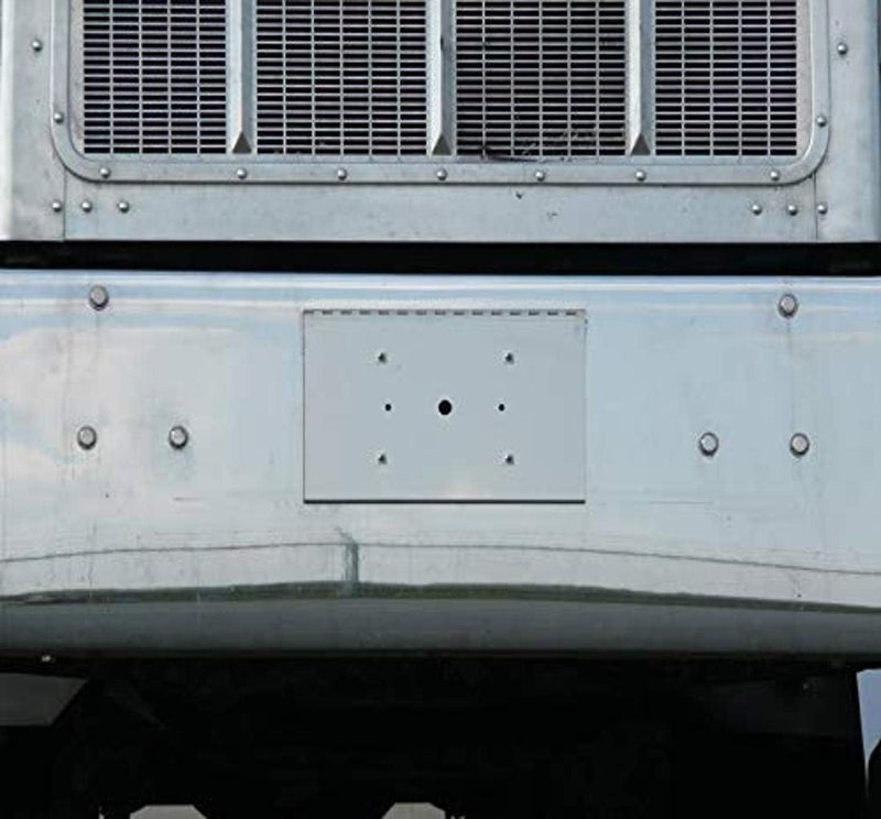 RoadWorks 30171 Stainless Steel Hinged Tow Pin Cover for Peterbilt 379 - Image 1