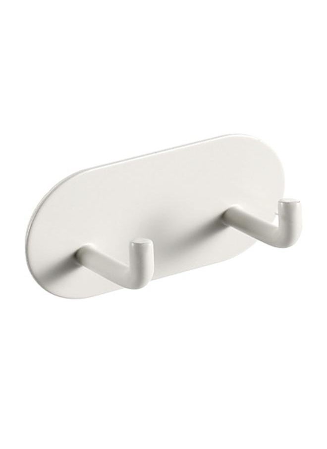Thoraya Adhesive Hooks Iron Nail Free Traceless Self Adhesive Wall Hangers for Kitchen Bathroom Bedroom Cabinet Closet Tie Scarf Organization  - Image 2