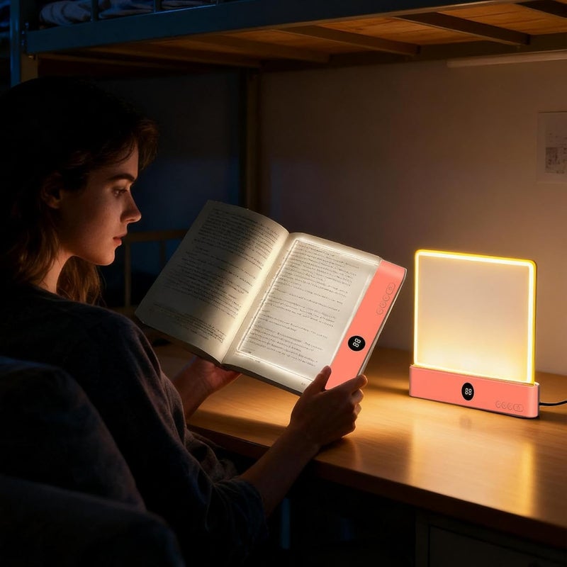 Rechargeable Book - Clip On LED Lamp 3 Modes Adjustable Brightness, Long Lasting Night Eye Care Portable Design, for Books | Bedroom Office Dormitory College Travel - Image 3