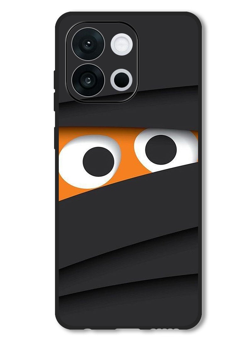 Theodor Case Compatible with OnePlus 13s 6.32 Inch Protection Shockproof Bumper Cover Two Eyes Appearing - Image 1