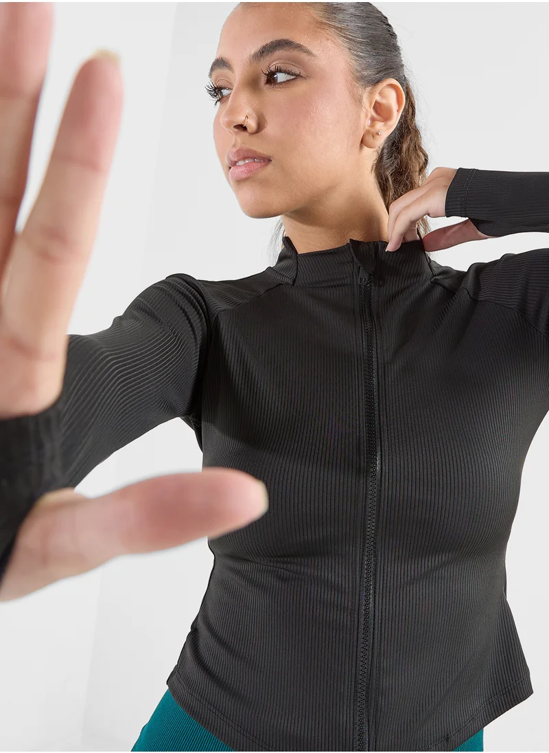 FRWD Zip Up Seamless Sculpting Jacket