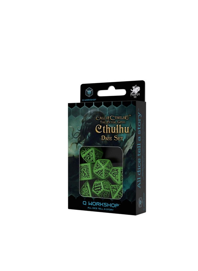 Q WORKSHOP Call of Cthulu Outer Gods: Cthulhu Dice Set - Image 2