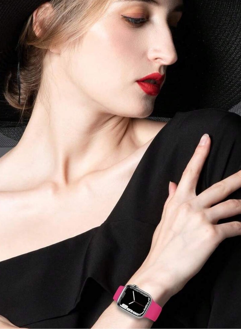 جريت تشويس حزام وسوار بديل لساعة آبل من السيلكون متوافق مع ساعات آبل 38mm/40mm/41mm - Image 2