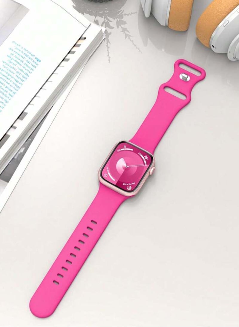 جريت تشويس حزام وسوار بديل لساعة آبل من السيلكون متوافق مع ساعات آبل 38mm/40mm/41mm - Image 3