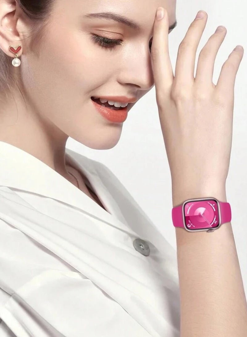 جريت تشويس حزام وسوار بديل لساعة آبل من السيلكون متوافق مع ساعات آبل 38mm/40mm/41mm - Image 4