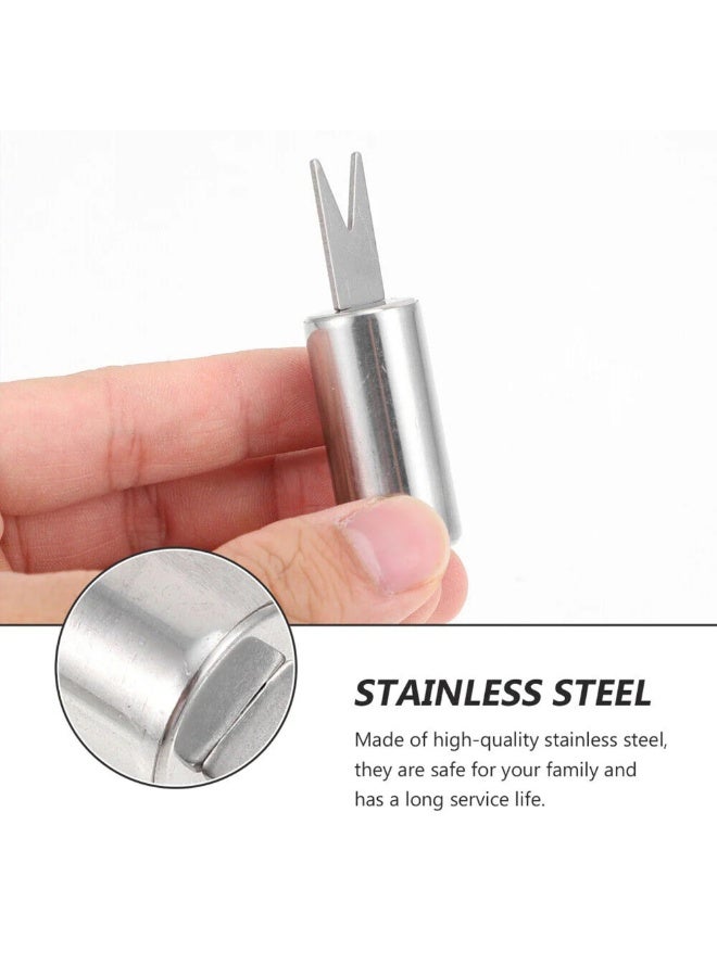 6PCS Stainless Steel Corn Holders – Reusable Corn on the Cob Skewers for BBQ, Grilling, Camping & Outdoor Parties - Image 2
