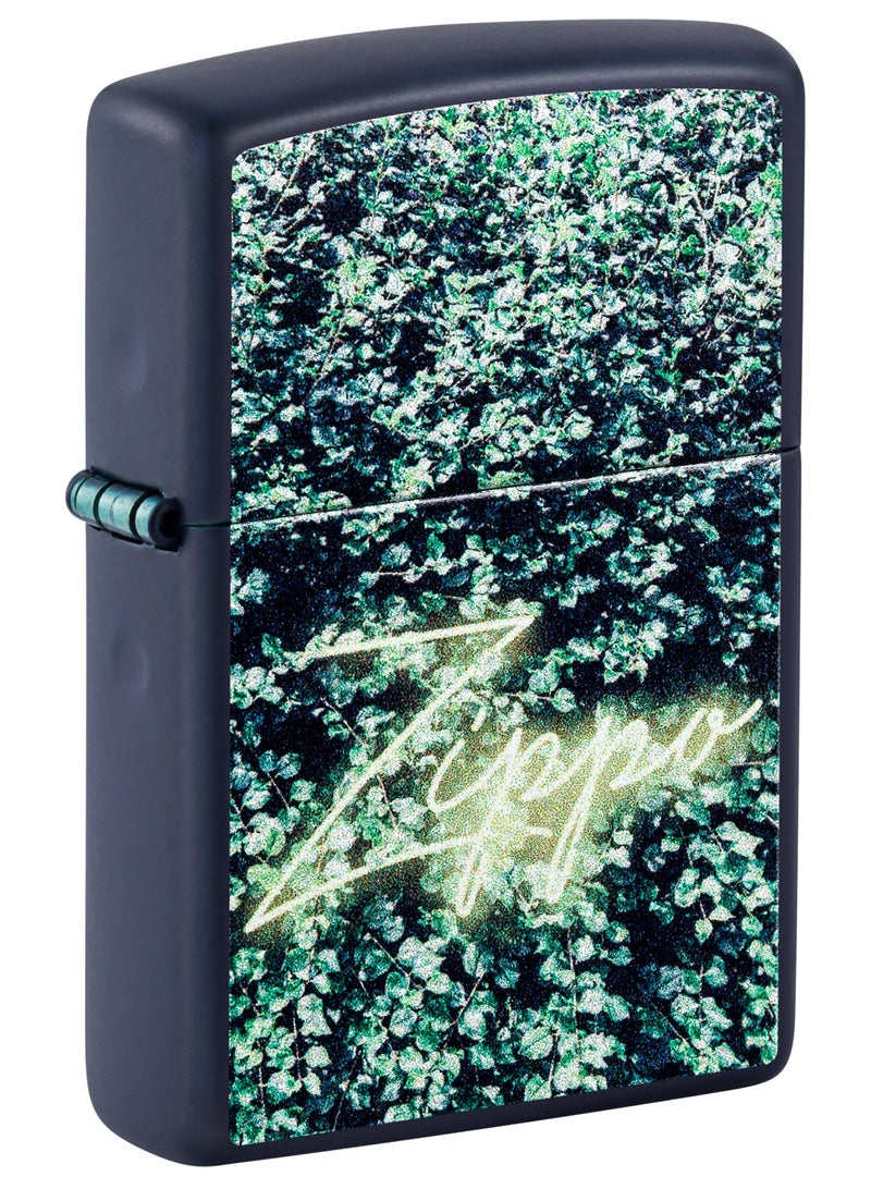 Zippo 48721 239 Zippo Design Navy Matte Windproof Lighter - Image 1