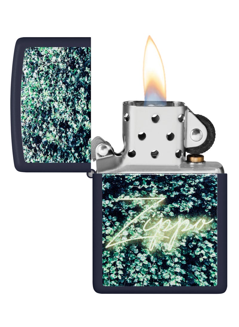 Zippo 48721 239 Zippo Design Navy Matte Windproof Lighter - Image 3