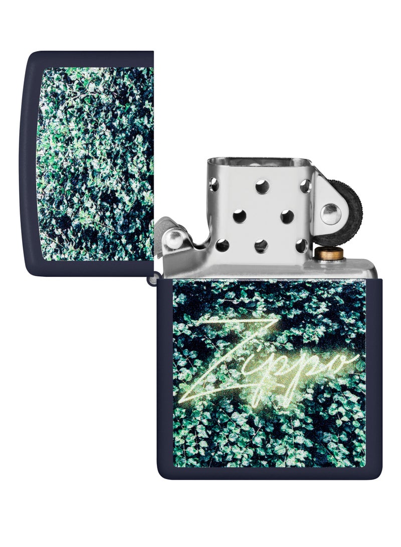 Zippo 48721 239 Zippo Design Navy Matte Windproof Lighter - Image 4