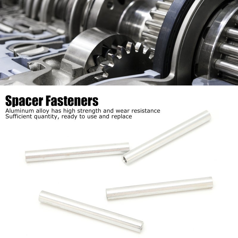 Aluminum Column: 6mm Outer Diameter M4 x 0.7mm Thread, Anodized Aluminum Alloy for Durability & Wear Resistance - Rigidity Enhancement Structural Support, Idler & Bearing Shaft for Tight Spaces Parall - Image 4