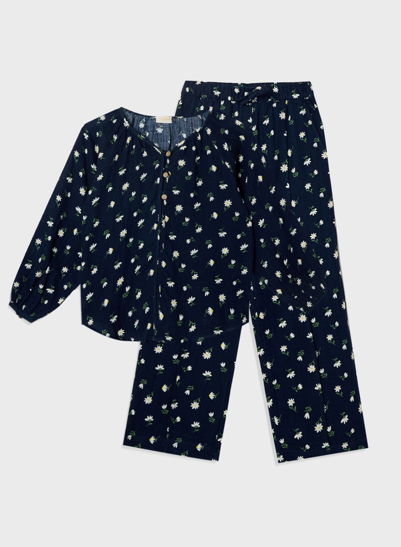 ريبلز مع نمشي طقم بناتي قطعتين - Image 1