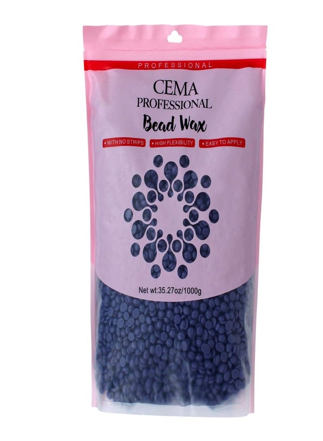 CEMA Professional Bead Wax, 1000g, High Flexibility Hair Removal Wax, No Strips Required - Image 1