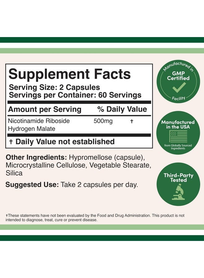 Double Wood Supplements نيكوتيناميد ريبوسيد - مكمل NAD لزيادة مستويات NAD+ من دابل وود - Image 4