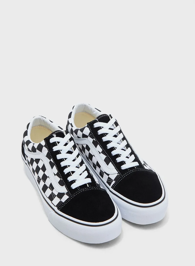 VANS Checkerboard Old Skool Platform