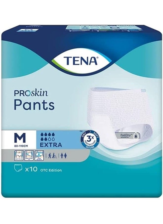 Tena Tena Proskin Extra Incontinence Adult Pants, Medium, 10 Count  - Image 1
