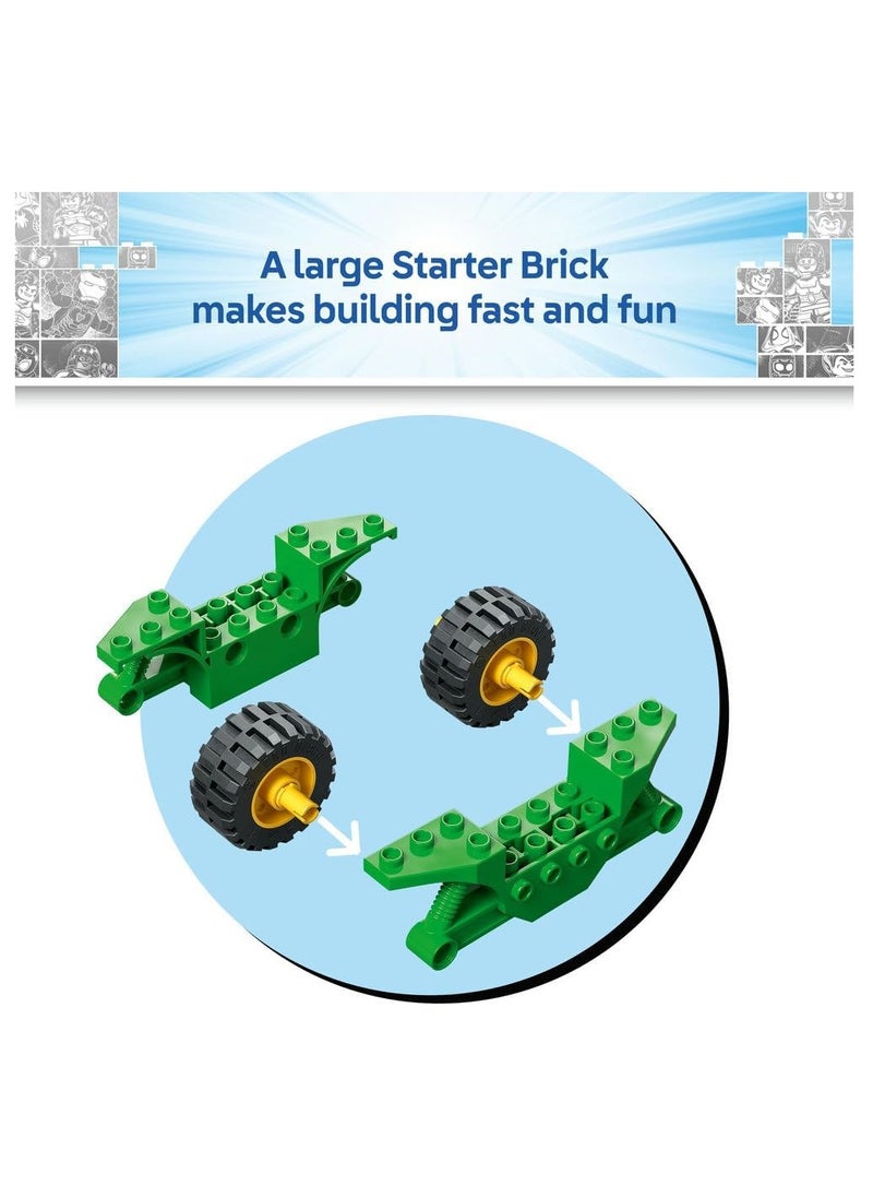 LEGO LEGO Spin and Electro Dinosaur Vehicle Chase Set, Creative Building Toy with a Super Hero Car 11198  - Image 4