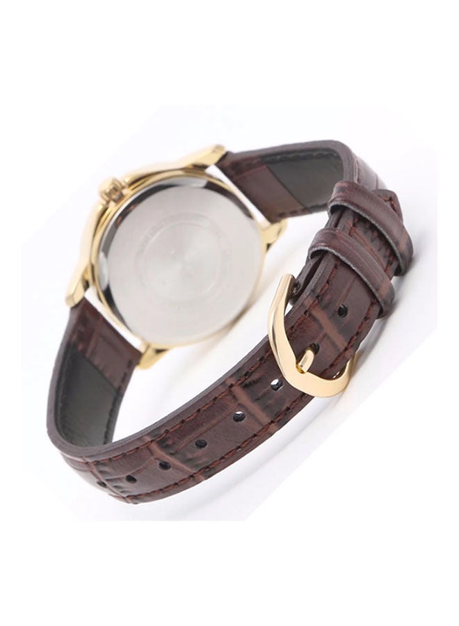 CASIO Leather Analog Watch LTP-V004GL-9AUDF - Image 4