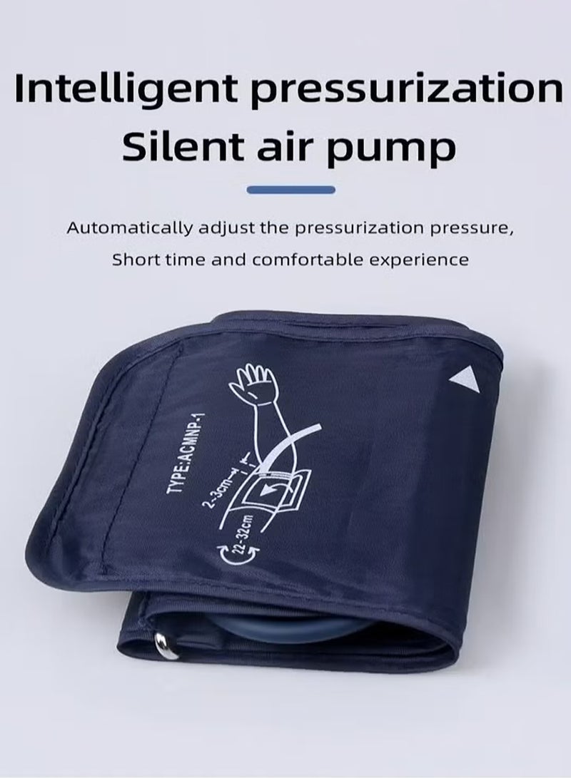 هيروكس جهاز قياس ضغط الدم الرقمي، جهاز مراقبة ضغط الدم للذراع العلوي مع سوار واسع النطاق للاستخدام المنزلي، معصم قابل للتعديل، كشف ضربات القلب غير المنتظمة، ارتفاع ضغط الدم، جهاز مراقبة ضغط الدم - Image 4