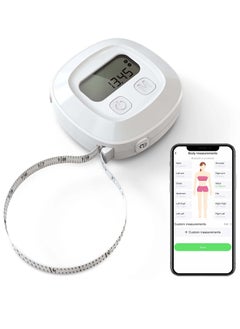 Excefore Tape Measure for Body, Smart Bluetooth Digital Measuring Tape with App, Retractable Function, Accurate Measurement Tape for Weight Loss, Muscle Gain, Fitness Bodybuilding, Inches & CM  - Image 1