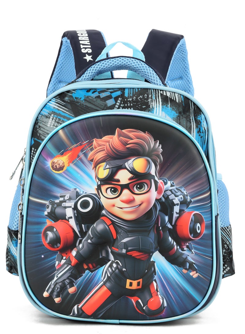 ستارجولد حقيبة ظهر للأطفال الأولاد مع حزام قابل للتعديل للمدرسة مقاس 12 بوصة
