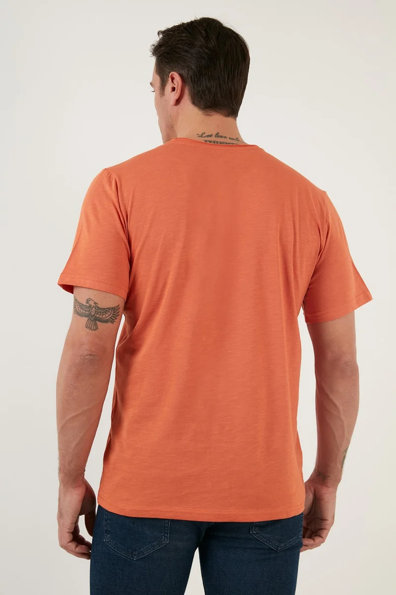 بوراتي 100% Cotton Slim Fit Crew Neck Pocket T Shirt Men's T Shirt 5902000