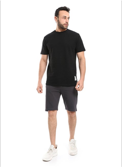 Zipper Pockets Practical Plain Shorts