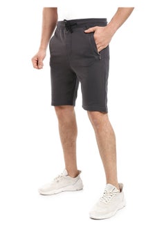 Andora Zipper Pockets Practical Plain Shorts  - Image 4