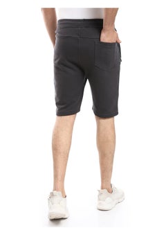 Andora Zipper Pockets Practical Plain Shorts  - Image 2