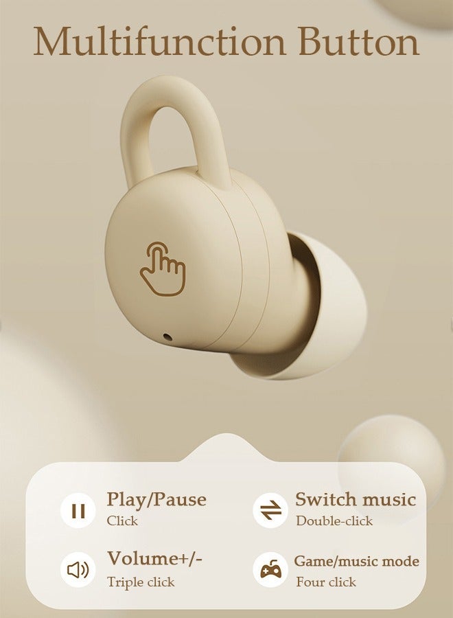 DUNISO Wireless Headphones Bluetooth 5.3 In Ear Noise-cancelling Earphones with Wireless Charging Case Portable Handle and Touch Control Sweatproof Earphones for Running Sport Gym - Image 2