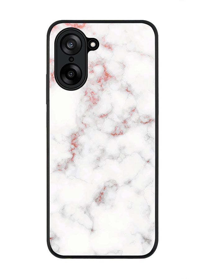 Stylizedd For OnePlus Nord CE5 / Ace 5 Racing Case,Slim fit Camera Protection, Shockproof Thin Phone cover  - Marble Print Rose Grey