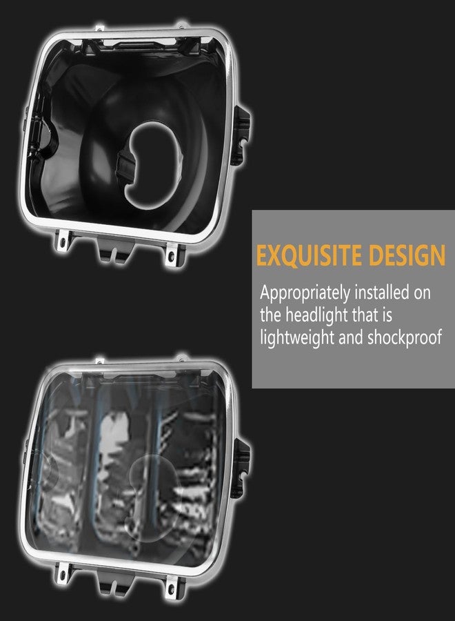 BHB 2P Headlight Mounting Bucket Kit 5x7 Compatible with 42437 Headlamp Mounting Replacement for Chevrolet Express GMC Cadillac Pontiac Oldsmobile Buick Savana 1500 2500 3500 Safari Yukon Topkick - Image 5