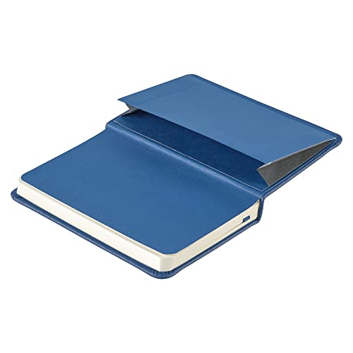 Leatherpress Classic Leather Notebook Writing Journal, Hardcover, Elastic Closure Narrow Ruled Pages, Inspire Collection - Image 3
