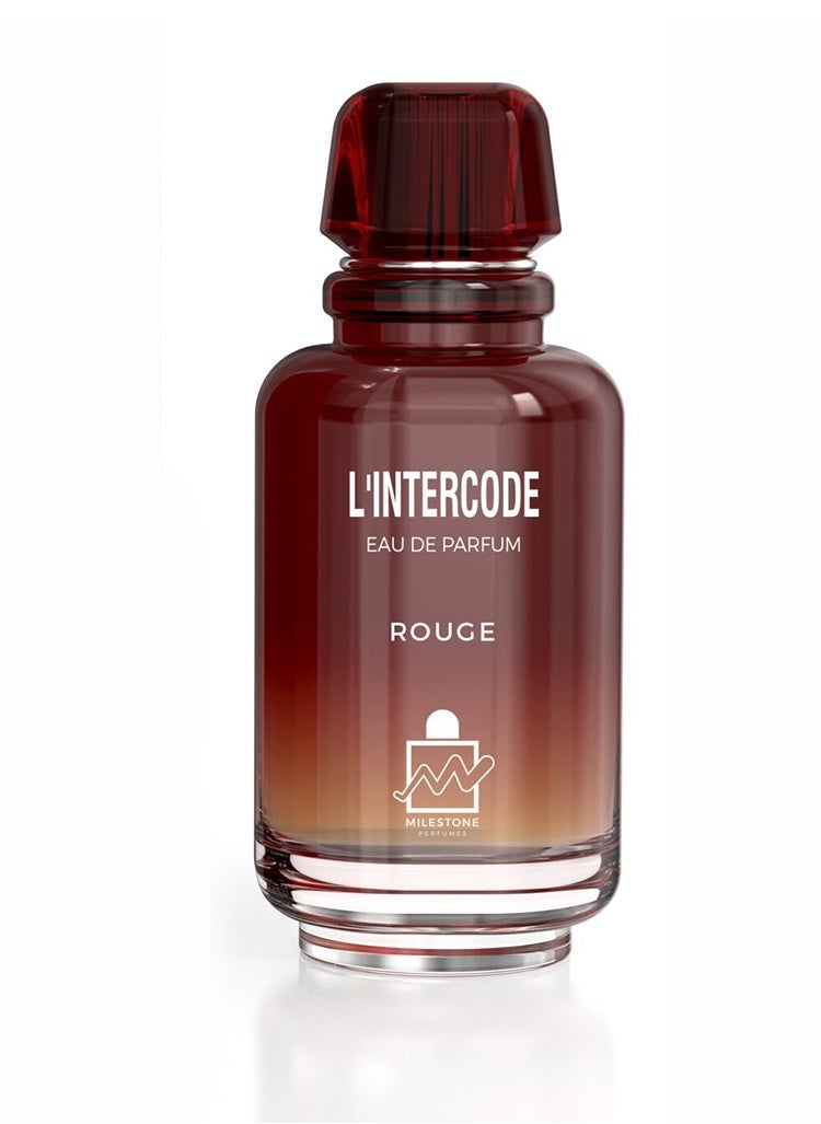 Milestone - L'intercode Rouge Eau De Parfum For Women 100m l- Inspired by  L'Interdit Rouge By Givenchy - Image 1