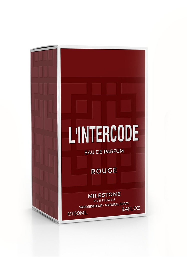 Milestone - L'intercode Rouge Eau De Parfum For Women 100m l- Inspired by  L'Interdit Rouge By Givenchy - Image 1