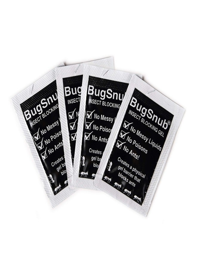 BugSnub Insect Blocking Gel (4-Pack), Moat Free Goopy Barrier That Blocks Ants from Pet Food Trays, Hummingbird Feeders and More, Long Lasting Indoor and Outdoor Use - Image 1
