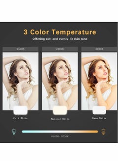 Generic Video Conference Lighting Kit, Laptop Ring Light with Clip and Tripod  - Image 1