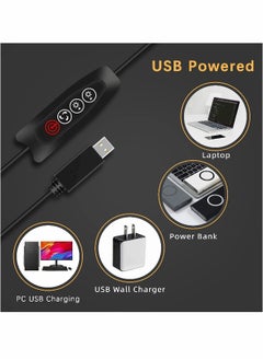 Generic Video Conference Lighting Kit, Laptop Ring Light with Clip and Tripod  - Image 3