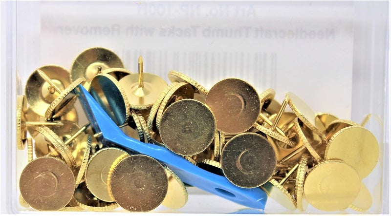 ã‚¯ãƒ­ãƒãƒ¼(Clover) NP100H 7/16'' Needlecraft Thumb Tacks and Remover - Image 1