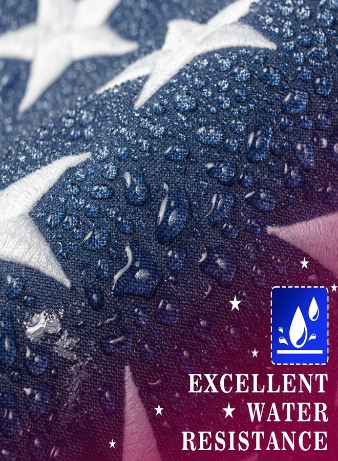 DANF FLAG High Wind American Flag for Outdoor 3x5 Ft - Heavy Duty Allegiance US Flag with Embroidered Stars, Sewn Stripes & Brass Grommets All Weather Fade Resistant for Outside Use - Image 5