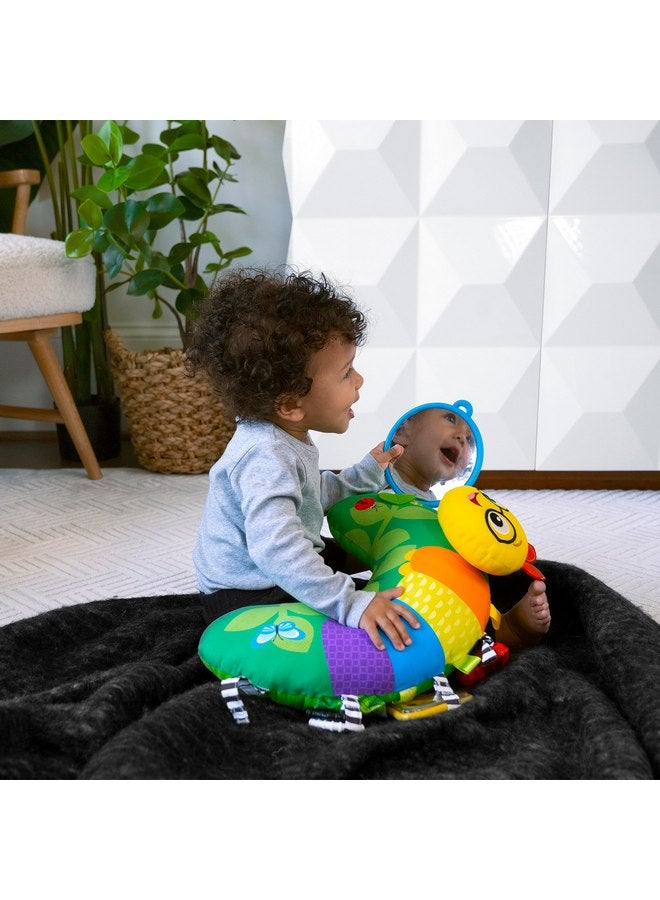 Baby Einstein Baby Einstein Cal-a-Pillow Tummy Time Pillow, Multisensory Activity Toys, Sitting Up Play, Cal the Caterpillar, Ages 0+ Months - Image 4