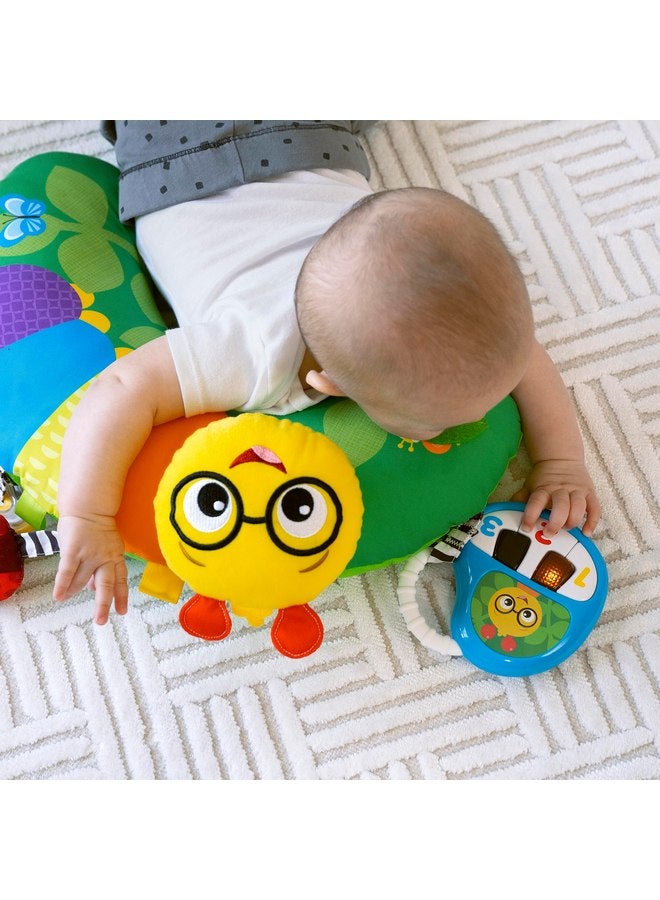 Baby Einstein Baby Einstein Cal-a-Pillow Tummy Time Pillow, Multisensory Activity Toys, Sitting Up Play, Cal the Caterpillar, Ages 0+ Months - Image 3