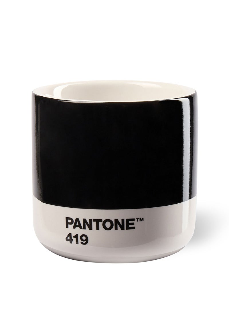 Morning Boost Macchiato Cup – Black