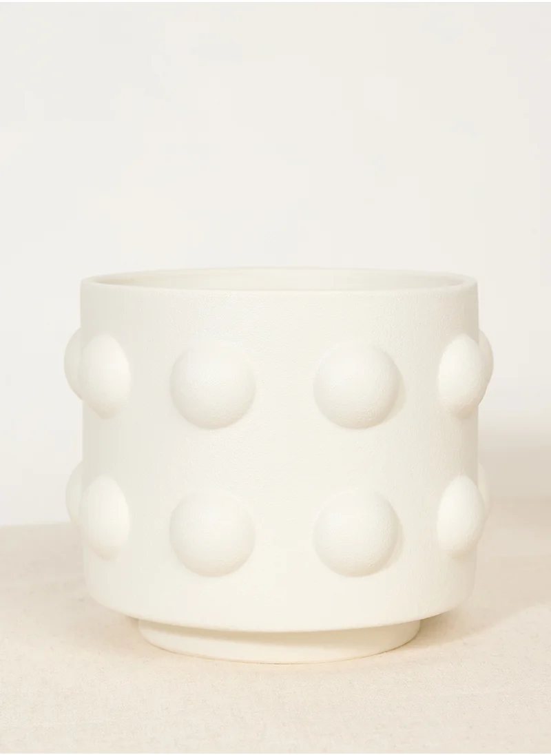 اتش اند ام Reactive-Glaze Stoneware Plant Pot